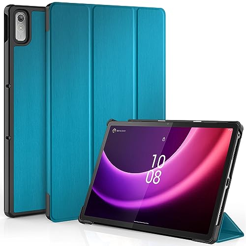 CACOE Hülle für Lenovo Tab P11 2nd Gen 11.5 Zoll TB350FU/TB350XU 2022, Ultra Dünn Case mit Standfunktion Auto Sleep Wake Up Funktion Slim Schutzhülle, Pfauenblau von CACOE