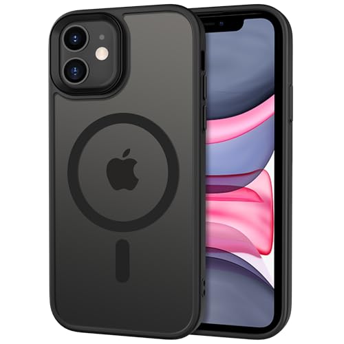 CACOE Magnetisch Hülle für iPhone 11 6.1 Zoll, kompatibel mit MagSafe, Durchscheinende Matt Handyhülle Stoßfest Kratzfest Schutzhülle Cover CACOE Magnetisch Hülle für iPhone 11 6.1 Zoll, kompatibel mit MagSafe, Durchscheinende Matt Handyhülle Stoßfest Kratzfest Schutzhülle Cover von CACOE