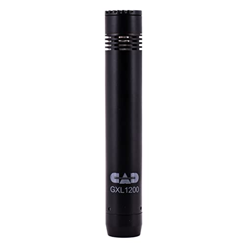 CAD Audio GXL1200 Kleinmembran-Kondensatormikrofon Studio Gesang und Drum-Overhead für professionelle Aufnahmen (XLR, 24V/48V Phantomspeisung, 30 Hz - 20 KHz) von CAD Audio