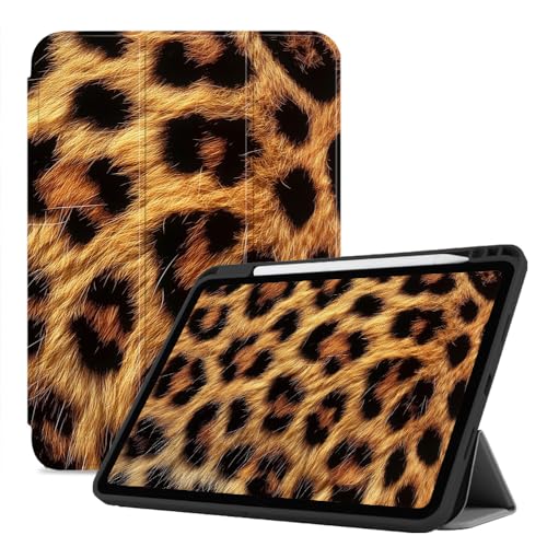 Hülle Für Ipad 9./8./7. Generation (10,2 Zoll, Modell 2021/2020/2019), Stoßfester, Automatischem Aufwachen/Schlafen, Hülle Für Ipad 7/8/9 - Leopardenmuster von CAEITLRSO