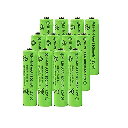 CAESEA 1,2 V AAA Ni-MH Akku 1800 mAh für Tastatur Maus Solarlicht Fernbedienung - 12 Knoten CAESEA 1,2 V AAA Ni-MH Akku 1800 mAh für Tastatur Maus Solarlicht Fernbedienung - 12 Knoten von CAESEA