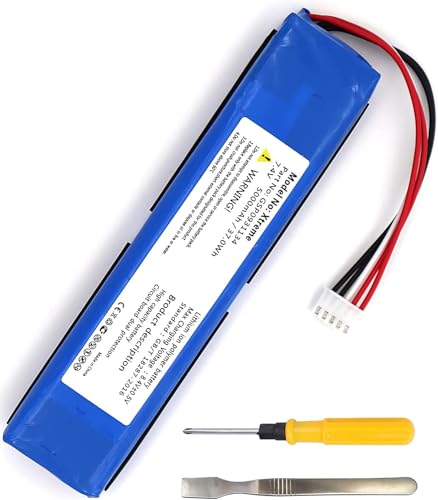 CAESEA 7,4V 5000 mAh 37,0 Wh Ersatzakku für JBL Xtreme1 Extreme Xtreme 1 GSP0931134 mit Installationswerkzeug CAESEA 7,4V 5000 mAh 37,0 Wh Ersatzakku für JBL Xtreme1 Extreme Xtreme 1 GSP0931134 mit Installationswerkzeug von CAESEA