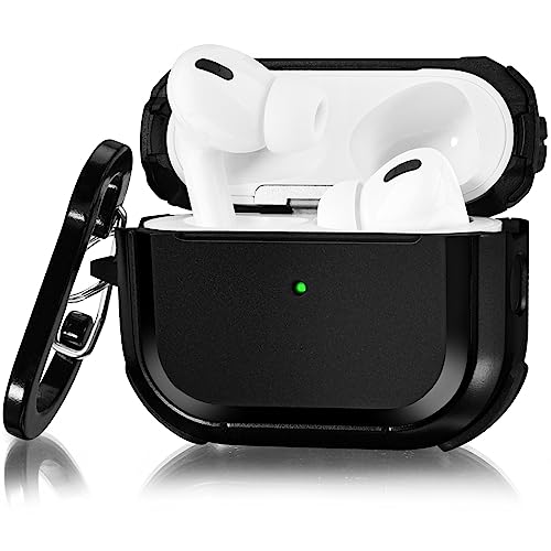 CAGOS Schutzhülle für Airpods Pro 2. Generation, USB C, coole stoßdämpfende iPod Pro, Hartschale mit Metall-Schlüsselanhänger, Zubehör, kompatibel mit Apple Airpod Pro 2. Generation, für Damen und CAGOS Schutzhülle für Airpods Pro 2. Generation, USB C, coole stoßdämpfende iPod Pro, Hartschale mit Metall-Schlüsselanhänger, Zubehör, kompatibel mit Apple Airpod Pro 2. Generation, für Damen und von CAGOS