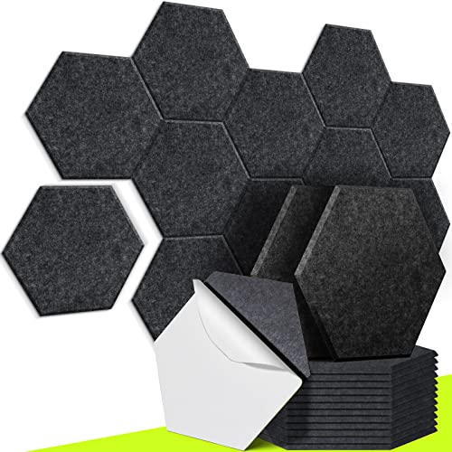 CAHAYA 12 Stück Akustikplatten selbstklebend 36 x 31,2 cm mit 9 mm dicker, gepolsterter Schallschutz-Dämmplatte, schallabsorbierende Geräuschreduzierungsplatten für Bürotüren CY0314-1 Black CAHAYA 12 Stück Akustikplatten selbstklebend 36 x 31,2 cm mit 9 mm dicker, gepolsterter Schallschutz-Dämmplatte, schallabsorbierende Geräuschreduzierungsplatten für Bürotüren CY0314-1 Black von CAHAYA