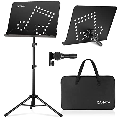 CAHAYA 2 in 1 Dual-Use Notenständer & Tischständer Stabil und Höhenverstellbar mit Tragetasche faltbarer Buchständer Tragbarer Notenständer Genießen Sie Patentschutz CY0203 CAHAYA 2 in 1 Dual-Use Notenständer & Tischständer Stabil und Höhenverstellbar mit Tragetasche faltbarer Buchständer Tragbarer Notenständer Genießen Sie Patentschutz CY0203 von CAHAYA