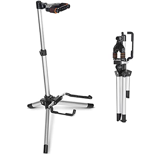 CAHAYA Gitarrenständer Aluminium verstellbarer multifunktionaler Gitarrenbodenständer Stabil und leicht zu tragen geeignet für akustische elektrische klassische Bassgitarren CY0264 CAHAYA Gitarrenständer Aluminium verstellbarer multifunktionaler Gitarrenbodenständer Stabil und leicht zu tragen geeignet für akustische elektrische klassische Bassgitarren CY0264 von CAHAYA