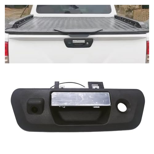 Auto Rückfahrkamera Für Nissan Für Navara NP300 D23 Pickup Heckklappengriff 90606-4JGOC NTSC HD Auto Rückansicht Kamera 4.3 "7" Monitor Spiegel Wireless Rückfahrkameras(A) von CAIDIS