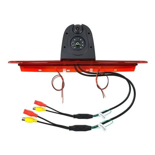 Auto Rückfahrkamera Für VW Für Crafter Twin Lens Auto Rückansicht Kamera Dual Lens Bremslicht Backup Reverse Kamera Monitor Kit Rückfahrkameras(Sucker Display kit) von CAIDIS