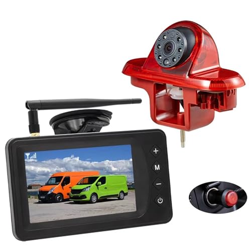 Auto Rückfahrkamera Für Vauxhall Für Ople Für Vivaro 1080P 3. Bremslicht Drahtloses Backup-Rückfahrkamera- Und Monitor-Kit Mit 5-Zoll-HD-Monitor Rückfahrkameras Auto Rückfahrkamera Für Vauxhall Für Ople Für Vivaro 1080P 3. Bremslicht Drahtloses Backup-Rückfahrkamera- Und Monitor-Kit Mit 5-Zoll-HD-Monitor Rückfahrkameras von CAIDIS