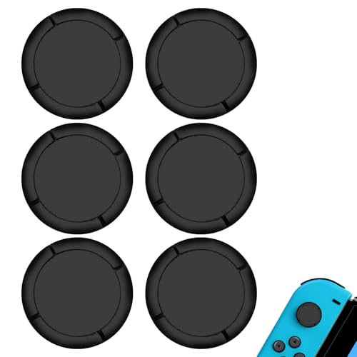 6 Pcs Controller Stick Aufsätze Für Nintendo Switch,Joystick Zubehör Set,Ersatzteile Caps,Controls Accessories Ersatzkappe,Joystick-Kappen Schwarz Silikon,für Nintendo Switch,Switch Lite,OLED-Modellen 6 Pcs Controller Stick Aufsätze Für Nintendo Switch,Joystick Zubehör Set,Ersatzteile Caps,Controls Accessories Ersatzkappe,Joystick-Kappen Schwarz Silikon,für Nintendo Switch,Switch Lite,OLED-Modellen von CAIKAILIOR