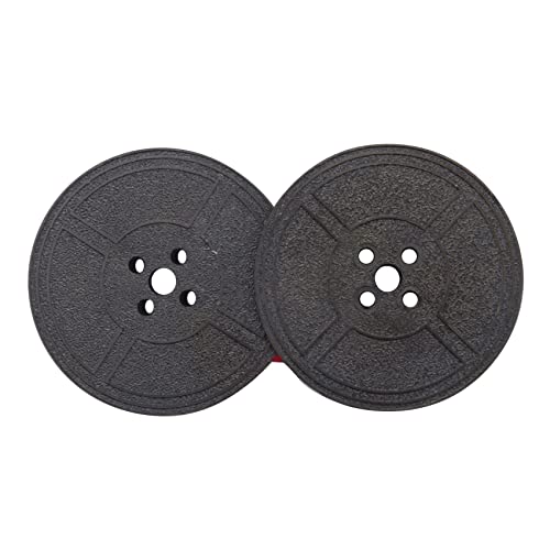 CAIONPLE 1 Packung Schreibmaschinen Farbband Doppel Spule Schreibmaschinen Farbband Rot und Schwarz Doppelspule Ersatzpackung für die Meisten Schreibmaschinen von CAIONPLE