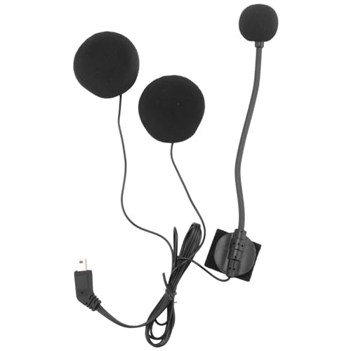 CAIONPLE Motorradhelm Bluetooth Headset Mikrofon Lautsprecher Headset ZubehöR für Halbhelm von CAIONPLE