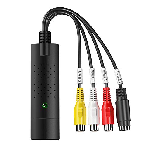CAIONPLE USB 2.0 Video TV DVD DVR-Aufnahmeadapter Einfachere UnterstüTzung für USB-VideoaufnahmegeräTe Win10 CAIONPLE USB 2.0 Video TV DVD DVR-Aufnahmeadapter Einfachere UnterstüTzung für USB-VideoaufnahmegeräTe Win10 von CAIONPLE