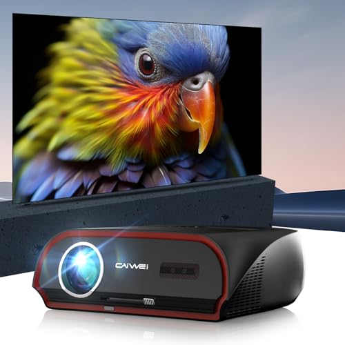 Led Beamer 4K Tageslicht 1580 ANSI Lumens Autofokus Beamer 4K Heimkino mit NFC Screencast, WiFi6 Bluetooth 5.2 Smart Projektor mit Netflix, Android TV, RJ45 LAN,DSP Video FHD Beamer Led Beamer 4K Tageslicht 1580 ANSI Lumens Autofokus Beamer 4K Heimkino mit NFC Screencast, WiFi6 Bluetooth 5.2 Smart Projektor mit Netflix, Android TV, RJ45 LAN,DSP Video FHD Beamer von CAIWEI