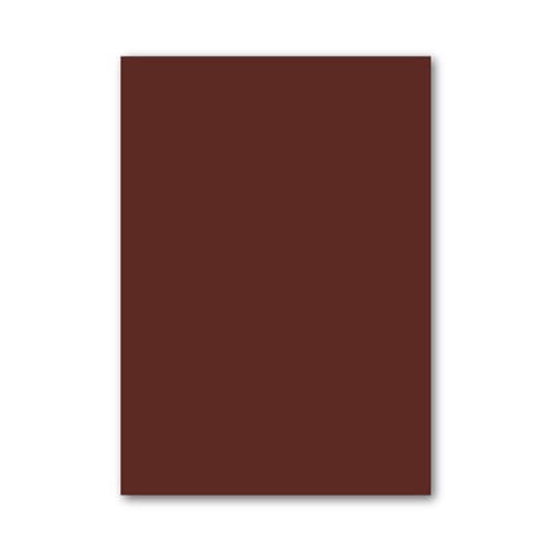 230GSM A4 Kartonpapier - 10 -Farben-Sortiment/Einzelfarben für DIY-Kunsthandwerk,Origami,Scrapbooking|Farbiges Kunstpapier für Schulprojekte,Papierschnitt,Braun,4 Pack (20 Blätter/Pack) von CAKERS