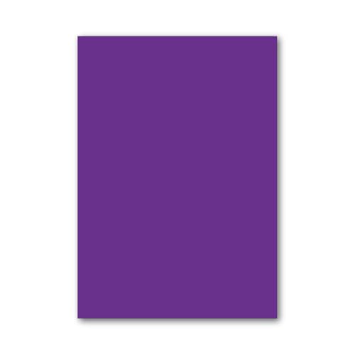 230GSM A4 Kartonpapier - 10 -Farben-Sortiment/Einzelfarben für DIY-Kunsthandwerk,Origami,Scrapbooking|Farbiges Kunstpapier für Schulprojekte,Papierschnitt,Dunkelviolett,2 Pack (20 Blätter/Pack) von CAKERS