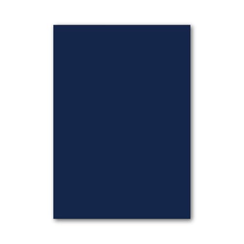230GSM A4 Kartonpapier - 10 -Farben-Sortiment/Einzelfarben für DIY-Kunsthandwerk,Origami,Scrapbooking|Farbiges Kunstpapier für Schulprojekte,Papierschnitt,Marineblau,2 Pack (20 Blätter/Pack) von CAKERS