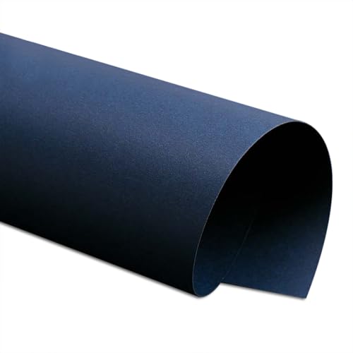 Blue Cardstock Paper 250GSM-Multi-Purple Art Craft Paper Für 3D-Handwerk, DIY Scrapbooking, Hintergrundausstellungen,Dunkelblau,8K (25 Blatt) von CAKERS