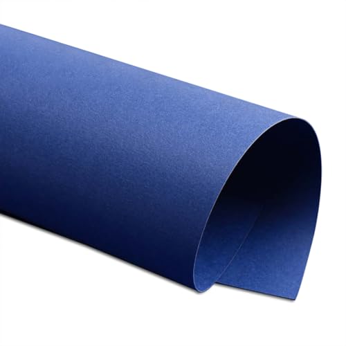 Blue Cardstock Paper 250GSM-Multi-Purple Art Craft Paper Für 3D-Handwerk, DIY Scrapbooking, Hintergrundausstellungen,Marineblau,A4 (30 Blatt) von CAKERS