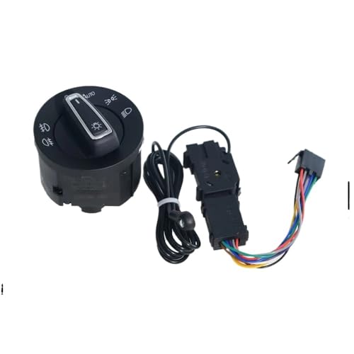 Lichtschalter Scheinwerfer Kompatibel Mit VW Für Golf Mk7 2013 2014 2015 2016 2017 2018 Scheinwerfer Auto Lichtschalter AB Kann Wählen Scheinwerferschalter 5GG941431D(A1) von CAKYSE