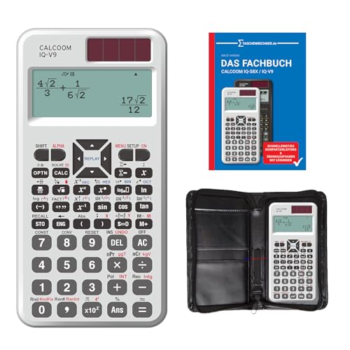 CALCOOM IQ-V9 + 5 Jahre Garantie + Schutztasche + Fachbuch CALCOOM IQ-V9 + 5 Jahre Garantie + Schutztasche + Fachbuch von CALCOOM