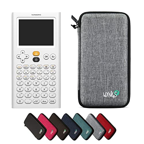NumWorks inklusive Schutztasche von WYNGS in Hellgrau - Basic Set von CALCUSO