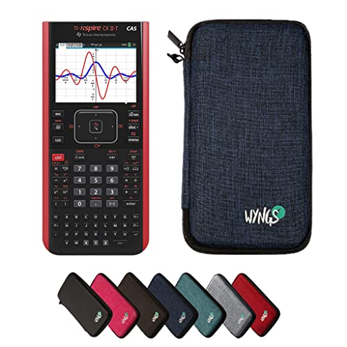 TI-Nspire CX II-T CAS inklusive Schutztasche von WYNGS in Blau - Basic Set von CALCUSO