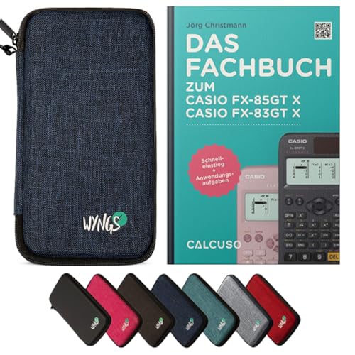 CALCUSO Zubehör Standardpaket Blau kompatibel für Taschenrechner Casio FX-83GT X von CALCUSO