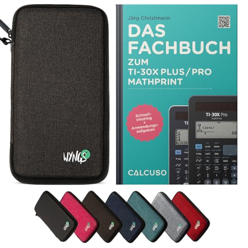 CALCUSO Zubehör Standardpaket Dunkelgrau kompatibel für Taschenrechner TI-30X Plus/Pro Mathprint CALCUSO Zubehör Standardpaket Dunkelgrau kompatibel für Taschenrechner TI-30X Plus/Pro Mathprint von CALCUSO