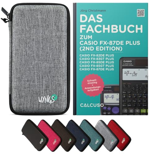 CALCUSO Zubehör Standardpaket Hellgrau kompatibel für Taschenrechner Casio FX-87DE Plus 2 CALCUSO Zubehör Standardpaket Hellgrau kompatibel für Taschenrechner Casio FX-87DE Plus 2 von CALCUSO