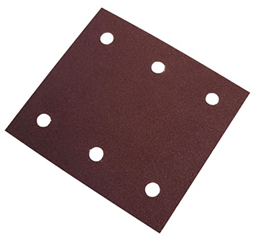 CALFLEX KE.RRR.100 - Caja de 50 hojas de 115x100 mm rectangulares de papel abrasivo A/O autoadherente (grano 100) von Calflex
