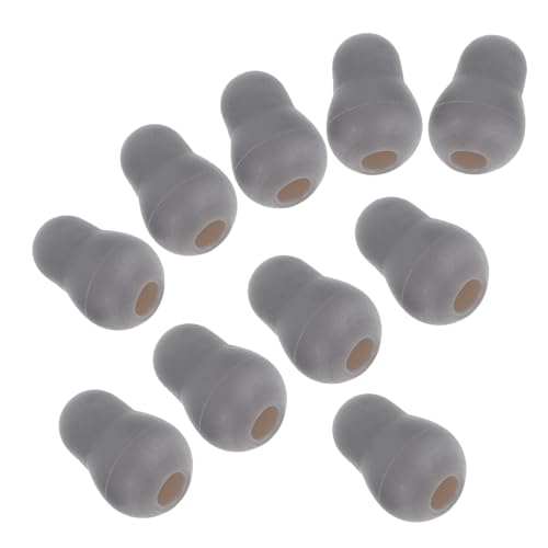 CALLARON 10 Stück Ohrstöpsel Ohren Tipps klein Ohrhörer darüber hinaus gehörschutzstöpsel Zubehör Ersatz -Ohrstöpsel für Ohrspitze Ersatz-Ohrstöpsel PVC Grey CALLARON 10 Stück Ohrstöpsel Ohren Tipps klein Ohrhörer darüber hinaus gehörschutzstöpsel Zubehör Ersatz -Ohrstöpsel für Ohrspitze Ersatz-Ohrstöpsel PVC Grey von CALLARON