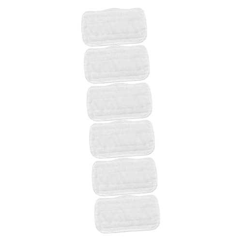 CALLARON 3 Sätze Mopp Pad Dampfreiniger Kompatibler Moppkopf Ersatz Mopp Nachfüllpackung Schrubber Haifisch Mopp Bodenpads Wiederverwendbar Waschbar Wiederverwendbare Pads 2 Stück * 3 CALLARON 3 Sätze Mopp Pad Dampfreiniger Kompatibler Moppkopf Ersatz Mopp Nachfüllpackung Schrubber Haifisch Mopp Bodenpads Wiederverwendbar Waschbar Wiederverwendbare Pads 2 Stück * 3 von CALLARON