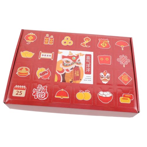 CALLARON Box Countdown Puzzle Nachfüllbare Adventsfeiertagsdekoration DIY Weihnachts Adventskalender Countdown Puzzle Adventskalender Für Frauen Befüllbarer Adventskalender von CALLARON