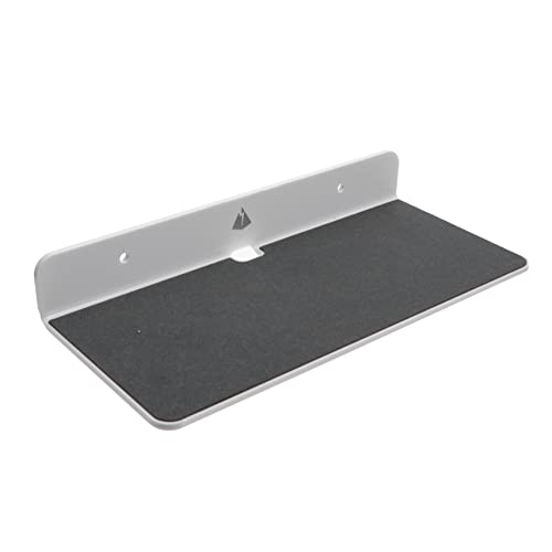 CALLARON Tablet-unterstützung Ablagefach Wandmontage Wandstation Für Tablet-telefone Badezimmer Lagerregner Wandregal Für Den Haushalt Handy-ladegerät Halter Eben Weiß Acryl Mauer Büro von CALLARON