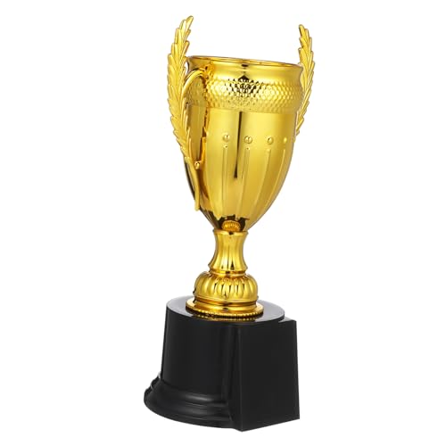 CALLARON goldene Trophäe Pokale Sport Trophäe Großer Trophäensieger-Trophäenpreis klein aus party dekoration Party-Trophäen- Wettbewerbstrophäe für Sieger Plastik Wiederverwendbar von CALLARON