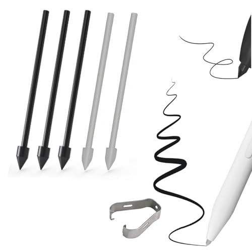 5 STK S Pen Spitzen Nibs Kompatibel mit den Samsung Galaxy, S-Pen Ersatzspitzen mit Pinzettenwerkzeug Kompatibel mit Tab S23/S10/S9/S7/S6/S24/S22/S21/Note 20/Note 10 (3Schwarz 2Grey) von CALLYSONIC
