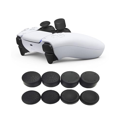 CALLYSONIC Thumbstick Grip Kappen Stick PS5 Controller, PS5 Controller Sticks,PS5 Controller Stick Aufsätze Kompatibel mit PS4 und PS5,Controller Stick Aufsätze,für Xbox One,(Erhabene Punkte,Schwarz) CALLYSONIC Thumbstick Grip Kappen Stick PS5 Controller, PS5 Controller Sticks,PS5 Controller Stick Aufsätze Kompatibel mit PS4 und PS5,Controller Stick Aufsätze,für Xbox One,(Erhabene Punkte,Schwarz) von CALLYSONIC