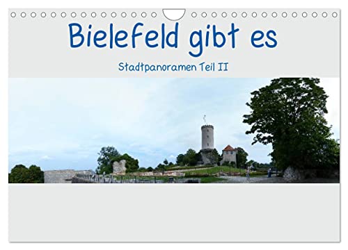 Bielefeld gibt es! Stadtpanoramen Teil 2 (Wandkalender 2024 DIN A4 quer), CALVENDO Monatskalender von CALVENDO