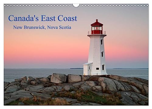 Canada's East Coast/UK-Version (Wandkalender 2024 DIN A3 quer), CALVENDO Monatskalender von CALVENDO