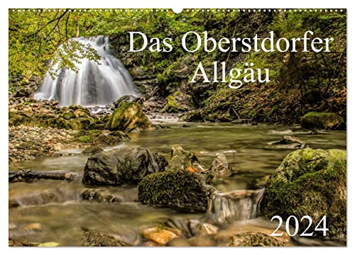 Das Oberstdorfer Allgäu (Wandkalender 2024 DIN A2 quer), CALVENDO Monatskalender von CALVENDO