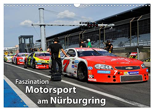 Faszination Motorsport am Nürburgring (Wandkalender 2024 DIN A3 quer), CALVENDO Monatskalender von CALVENDO