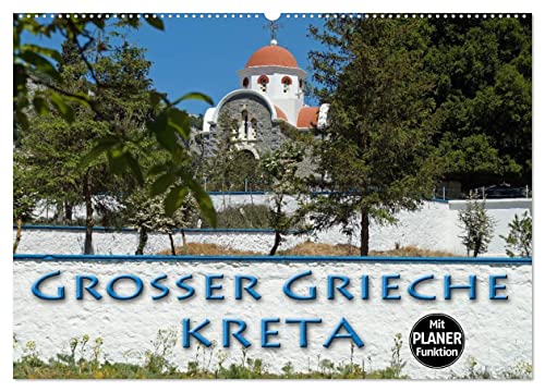 Großer Grieche Kreta (Wandkalender 2026 DIN A2 quer), CALVENDO Monatskalender von CALVENDO