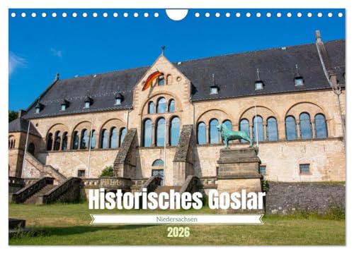 Historisches Goslar - Niedersachsen (Wandkalender 2026 DIN A4 quer), CALVENDO Monatskalender von CALVENDO