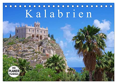 Kalabrien (Tischkalender 2024 DIN A5 quer), CALVENDO Monatskalender von CALVENDO