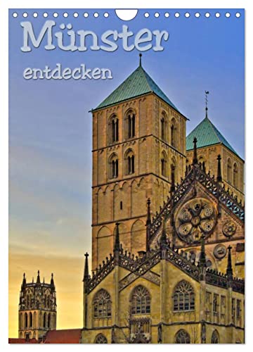Münster entdecken (Wandkalender 2024 DIN A4 hoch), CALVENDO Monatskalender von CALVENDO