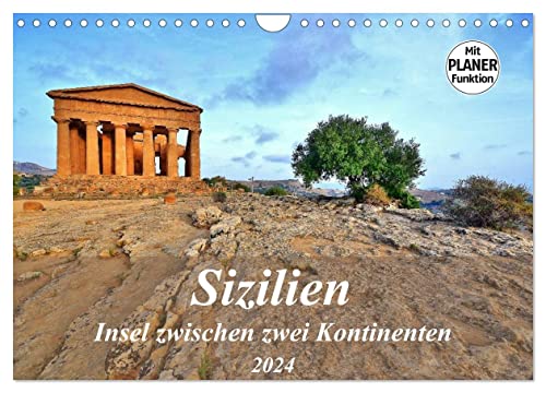 Sizilien - Insel zwischen zwei Kontinenten (Wandkalender 2024 DIN A4 quer), CALVENDO Monatskalender von CALVENDO