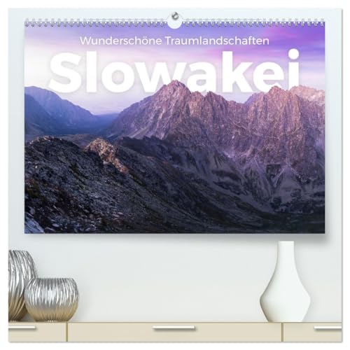 Slowakei - Wunderschöne Traumlandschaften (hochwertiger Premium Wandkalender 2026 DIN A2 quer), Kunstdruck in Hochglanz von CALVENDO