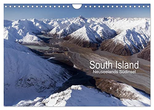 South Island - Neuseelands Südinsel (Wandkalender 2024 DIN A4 quer), CALVENDO Monatskalender von CALVENDO
