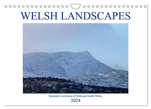 Welsh Landscapes (Wandkalender 2024 DIN A4 quer), CALVENDO Monatskalender von CALVENDO